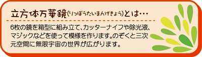 立方体万華鏡とは